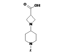 1-(1-((Benzyloxy)carbonyl)piperidin-4-yl)azetidine-3-carboxylic acid